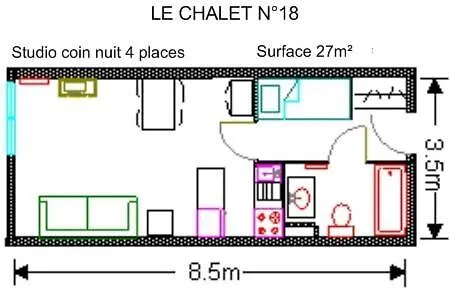 Le - Piscine - Pour 4 Personnes Mae-4803 Eaux-Bonnes